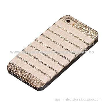 2014 New Popular Fashionable Style Colored Crystal Case for iPhone 5S, Various Colors Available